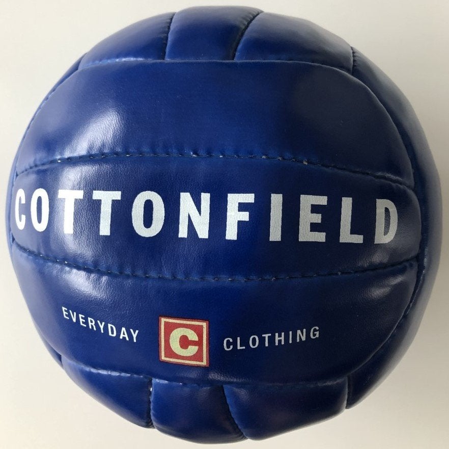Cottonfield leren lederen voet bal voetbal NIEUW, Maat XS of kleiner, Ophalen, Nieuw, Bal