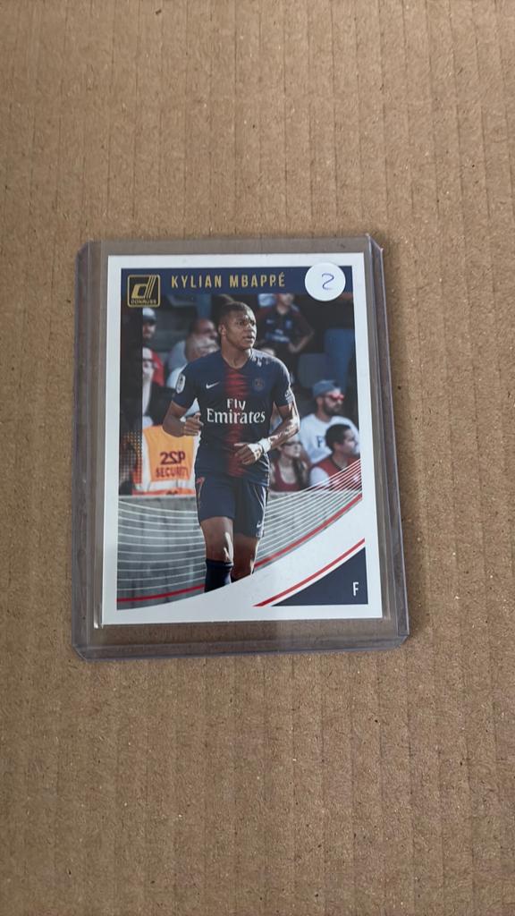 Donruss card kylian mbappe, Ophalen of Verzenden, Zo goed als nieuw, Plaatje