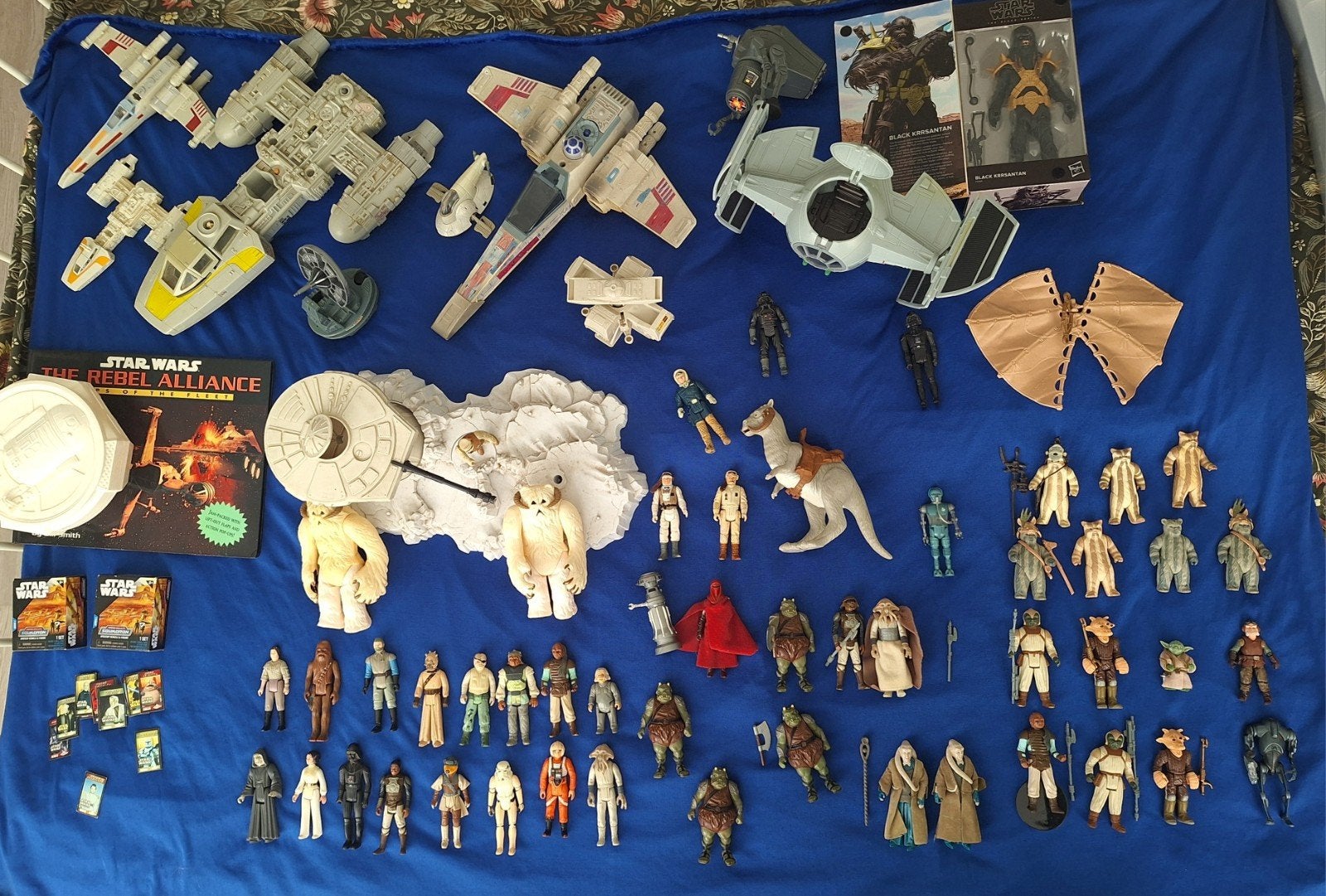 Vintage Star Wars verzameling, Ophalen of Verzenden, Gebruikt, Actiefiguurtje