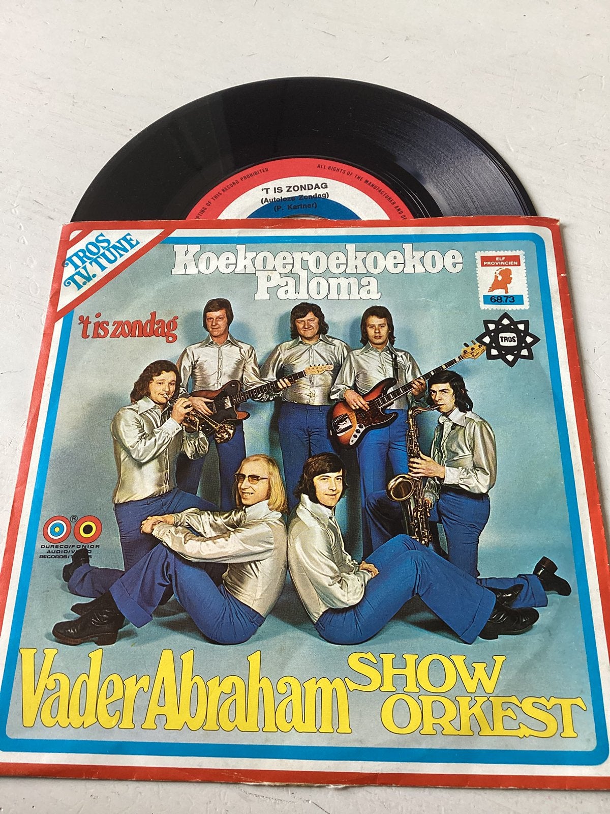 Vader Abraham Show Orkest - Koekoeroekoekoe Paloma, Verzenden, Zo goed als nieuw, 7 inch, Nederlandstalig