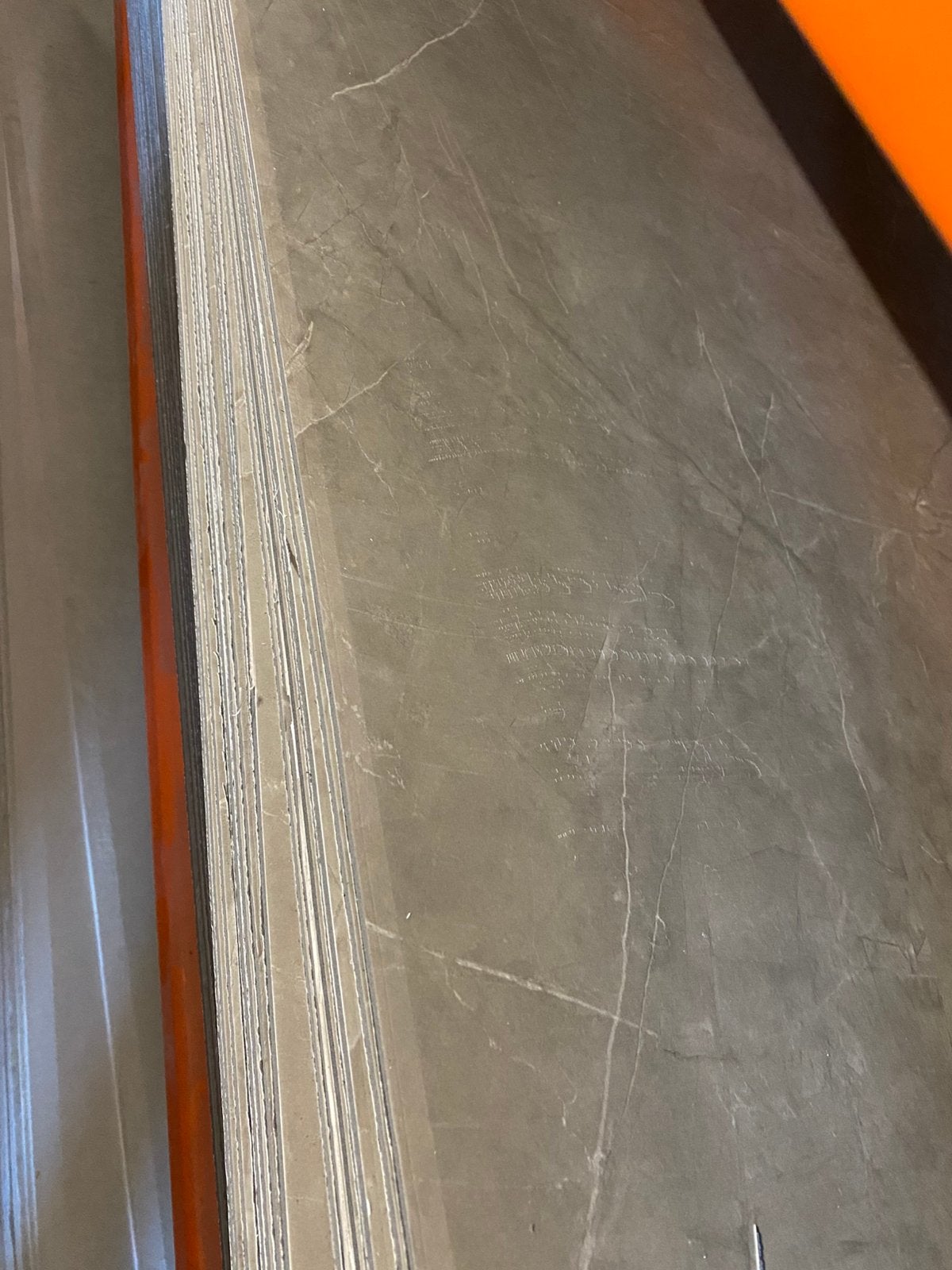 Marmeren wandpaneel plaat - 280x122x0,5cm, Ophalen, Zo goed als nieuw, 10 m² of meer, 10 tot 30 cm
