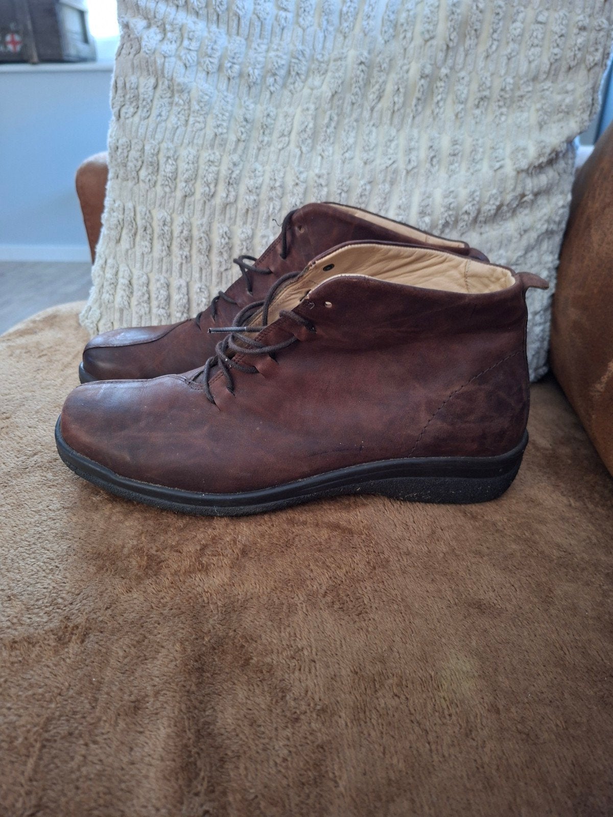 🛑 Durea dames veterschoenen maat 40 (6,5) Wijdte G, Kleding | Dames, Durea, Bruin, Lage of Enkellaarzen, Ophalen of Verzenden
