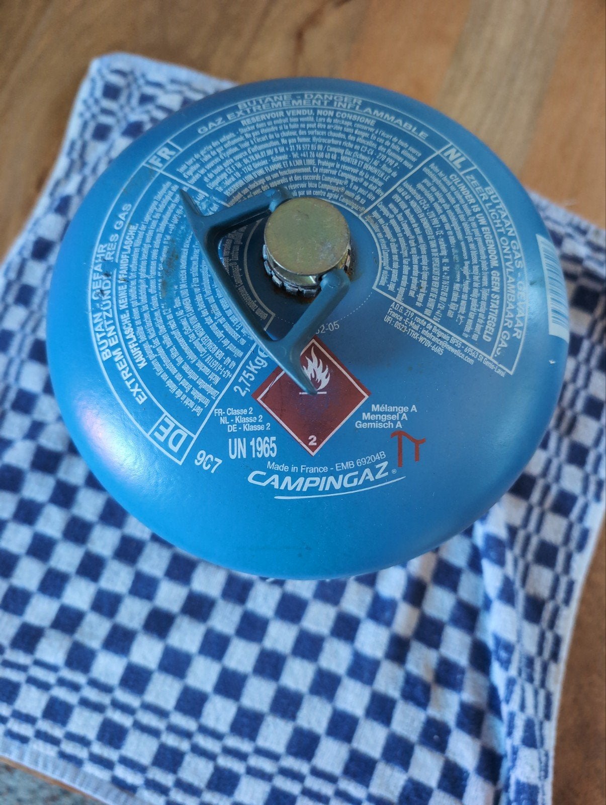 Nieuwe volle Campingaz gasfles, Caravans en Kamperen, Kampeeraccessoires, Ophalen, Nieuw
