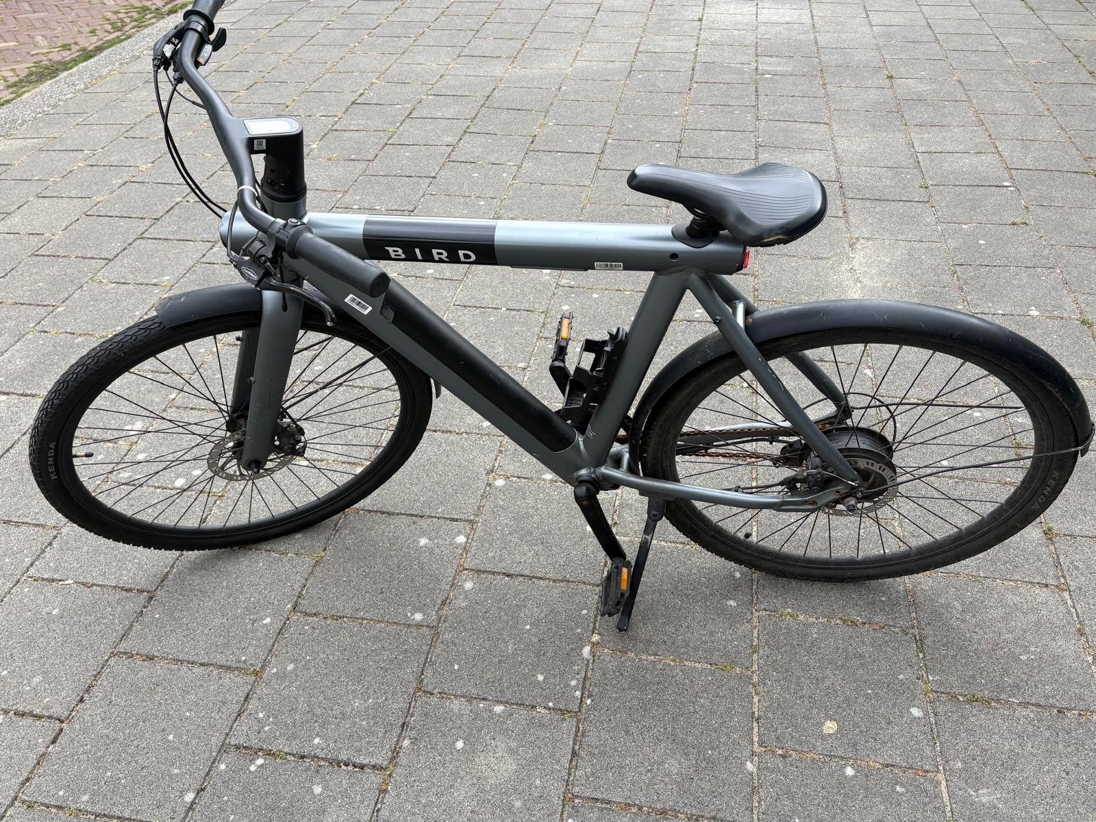 Bird Fiets Grijs Elektrisch - Ketting defect, Fietsen en Brommers, Elektrische fietsen, Ophalen, Gebruikt, Overige merken
