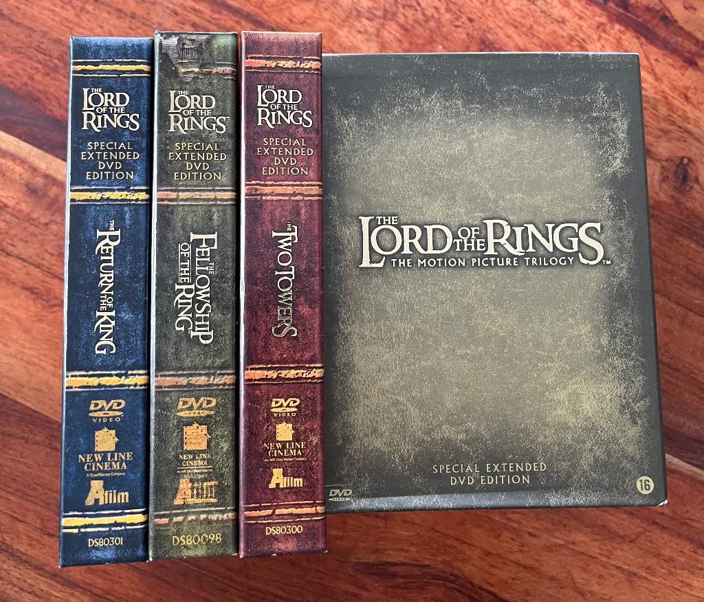 Lord Of The Rings Trilogy (Extended Edition) box, Ophalen, Boxset, Fantasy, Zo goed als nieuw
