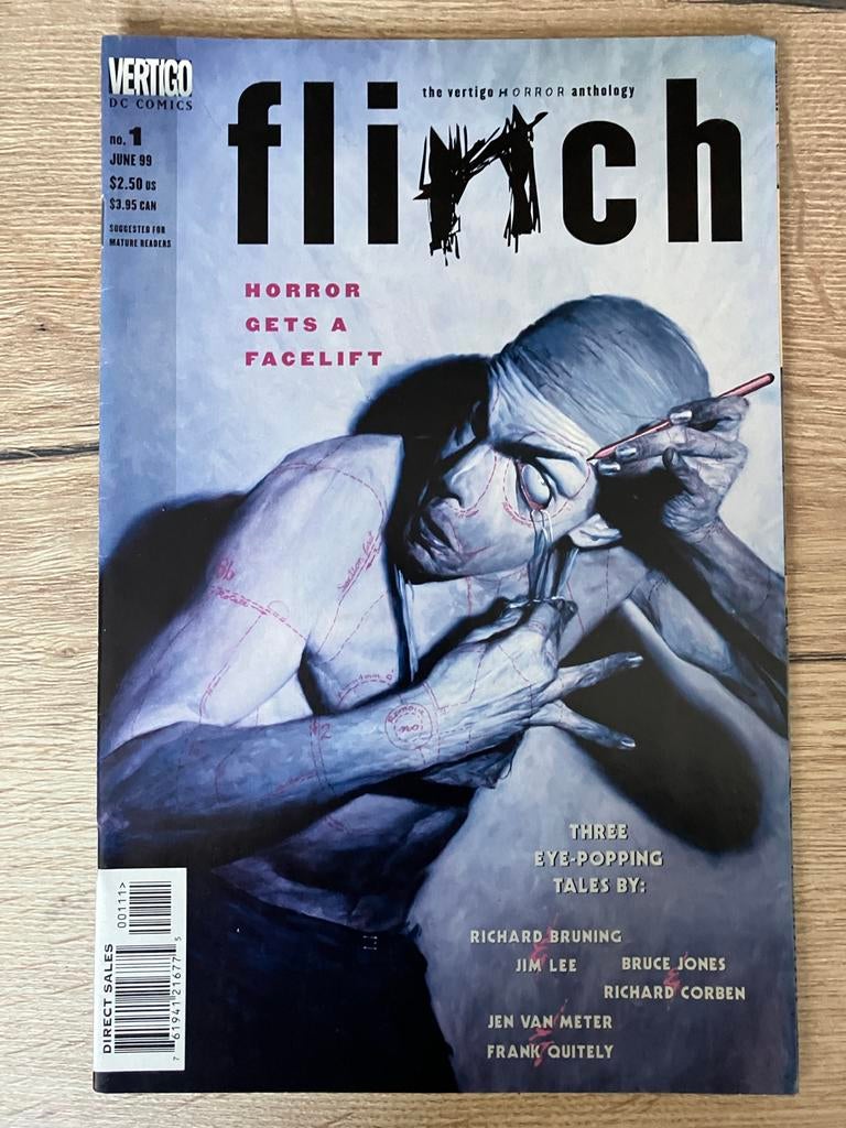 Flinch #1 Vertigo Horror Anthology - DC Comics (1999), Eén stripboek, Ophalen of Verzenden, Zo goed als nieuw
