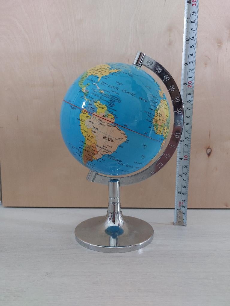 Wereldbol op standaard, Ophalen of Verzenden, Zo goed als nieuw