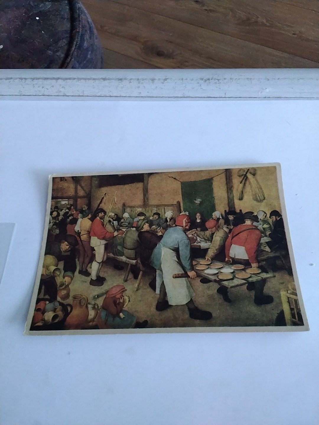 PIETER BREUGHEL.  BOERENBRUILOFT, Ophalen of Verzenden, Voor 1920, Sterren en Beroemdheden
