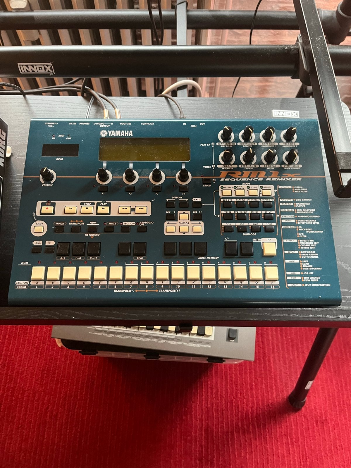 Yamaha RM1X - Groovebox / Sequencer in topstaat!, Gebruikt, Yamaha, Met midi-aansluiting, Overige aantallen
