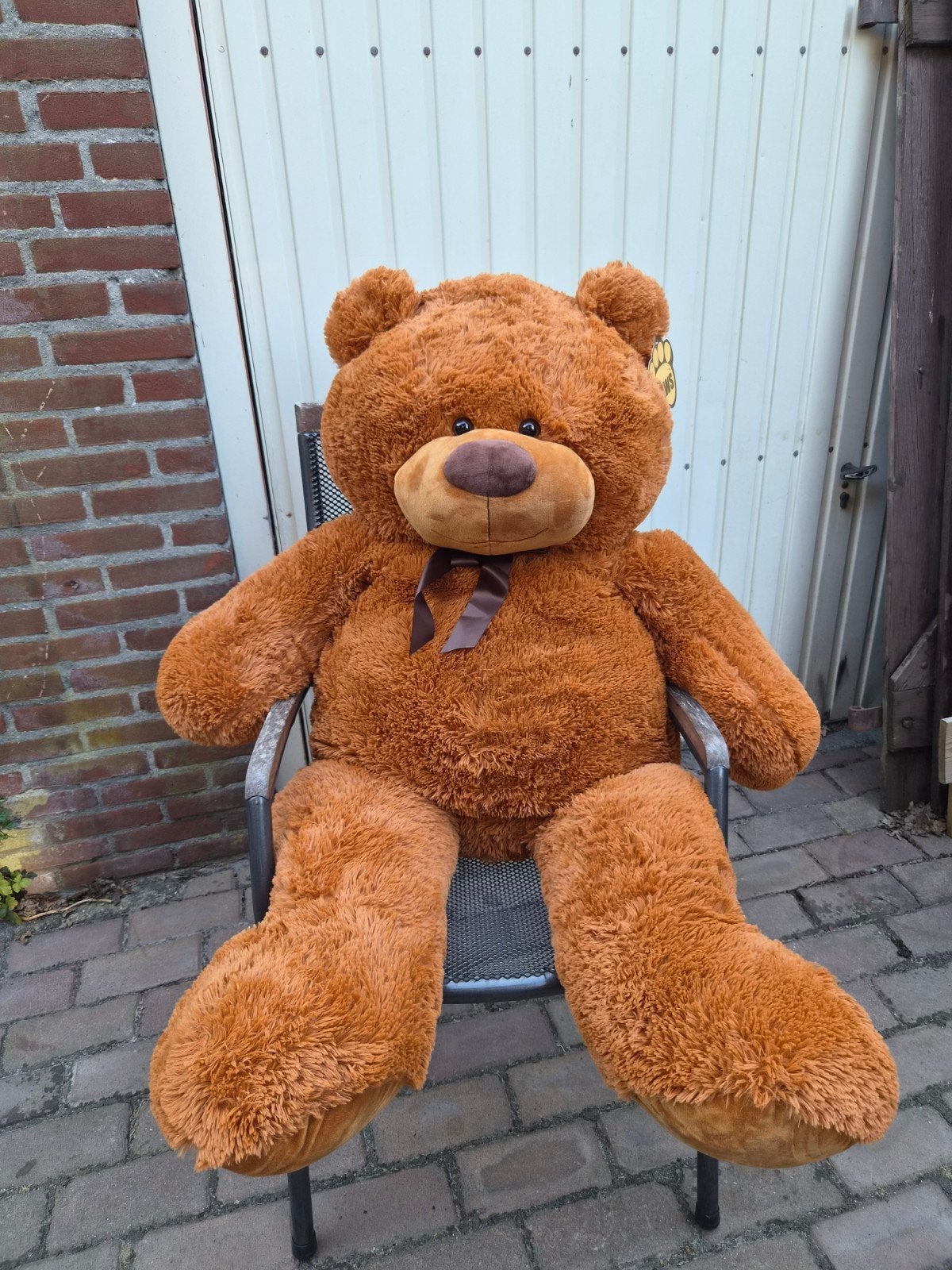 nieuwe grote bruine knukkelbeer, Ophalen, Nieuw, Stoffen beer, Overige merken