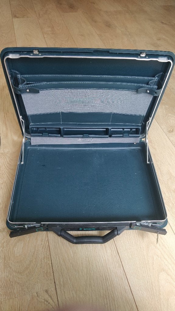 Attache Samsonite retro, Ophalen, Gebruikt, Hard kunststof, Slot