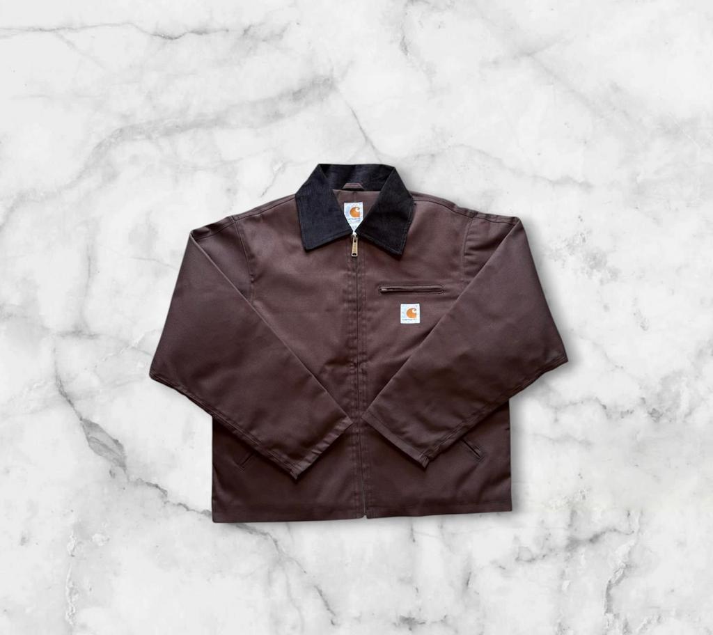 Carhartt Detroit / Harrington Jacket - Bruin - Maat XL, Verzenden, Zo goed als nieuw, Maat 56/58 (XL), Bruin