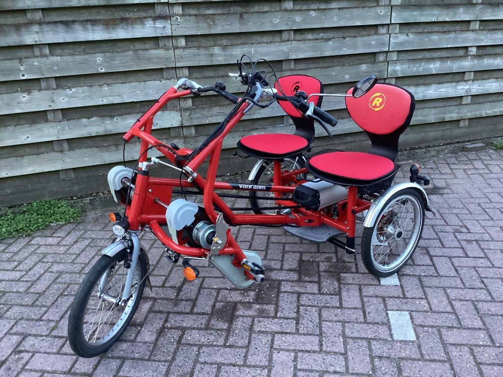 Van Raam duofiets met ondersteuning, Fietsen en Brommers, Ophalen of Verzenden, Zo goed als nieuw, Schijfrem, Van Raam