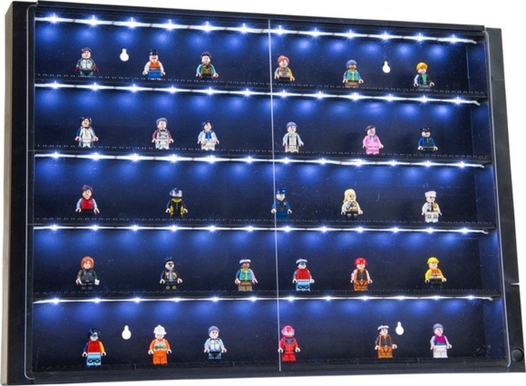 vitrinekast voor minifiguren, Ophalen, Compleet, Lego, Nieuw