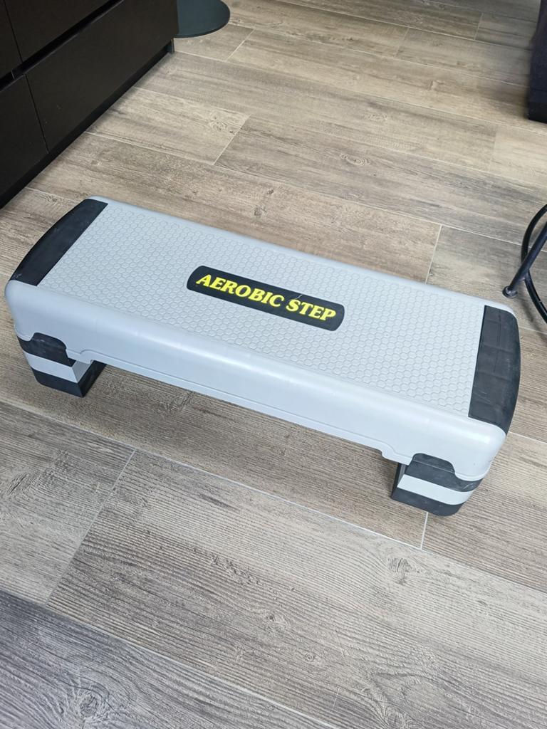 Aerobic step antislip, Ophalen of Verzenden, Gebruikt, Buik, Stepbank