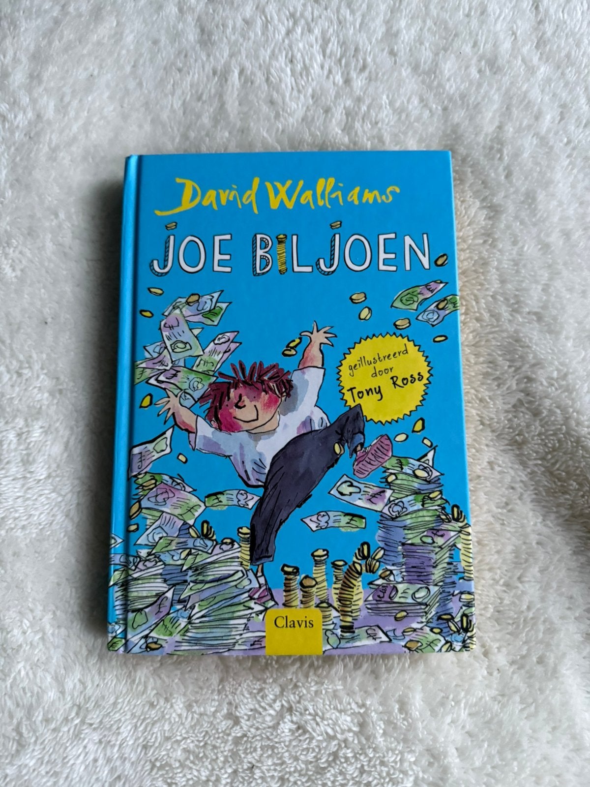 Boek joe biljoen van david walliams in nette staat, Ophalen of Verzenden, Zo goed als nieuw