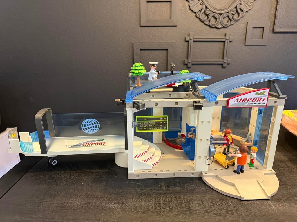 Playmobil 4311 International Airport / Luchthaven Terminal, Kinderen en Baby's, Speelgoed | Playmobil, Ophalen of Verzenden, Gebruikt