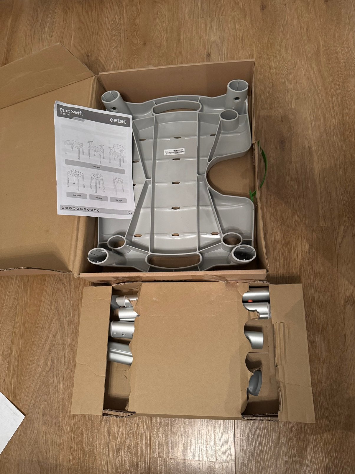 Nieuw in doos Etac Swift Grijs, Diversen, Ophalen, Zo goed als nieuw