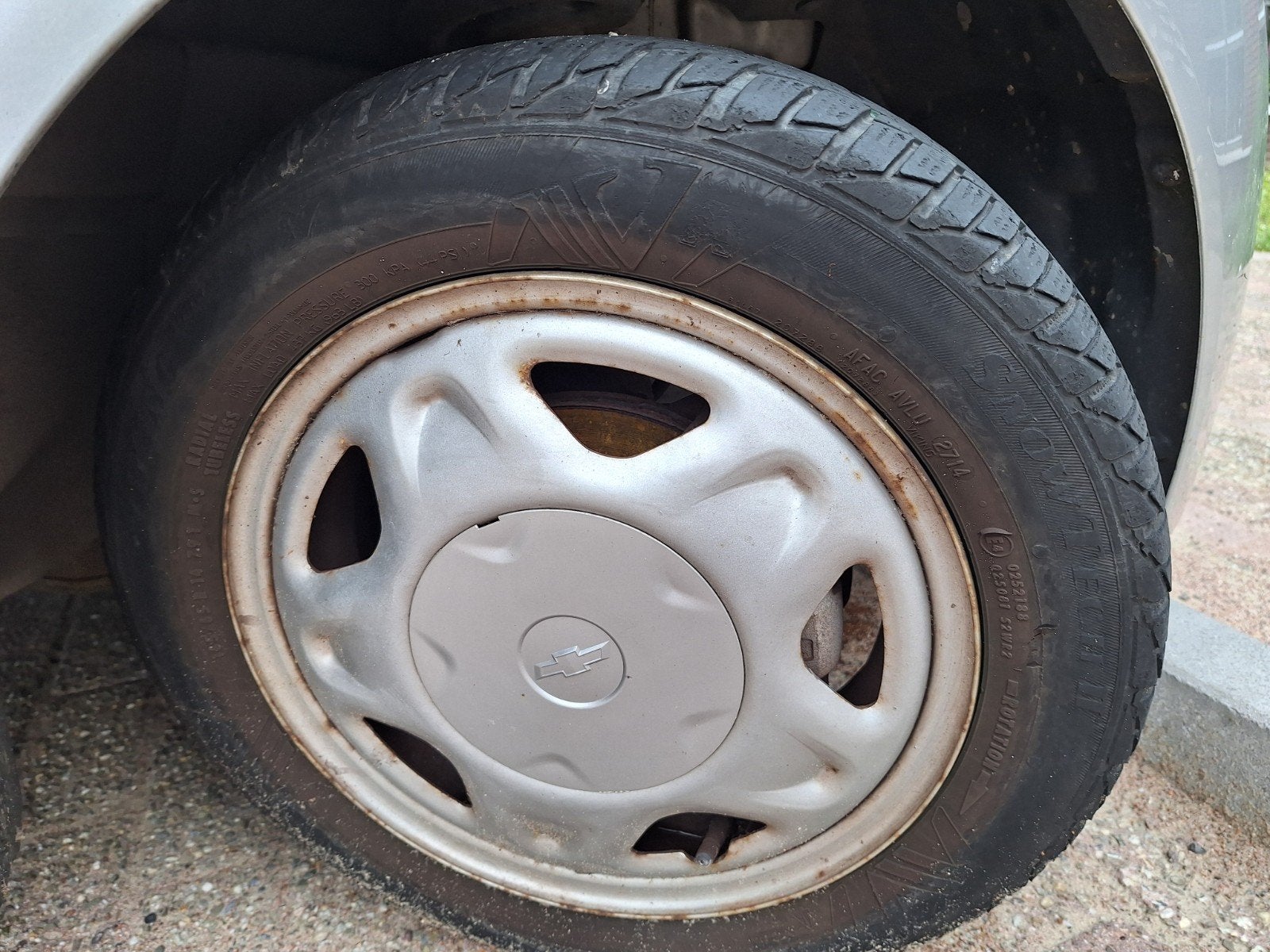 4 stalen velgen met winterbanden 165/65 r14, Auto-onderdelen, Banden en Velgen, Ophalen, 14 inch, Banden en Velgen, Winterbanden