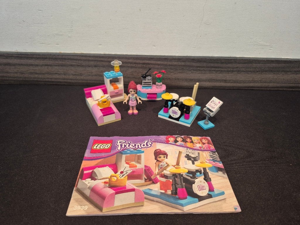 Lego Friends 3939 Mia's Bedroom, Gebruikt, Lego, Friends, Ophalen of Verzenden