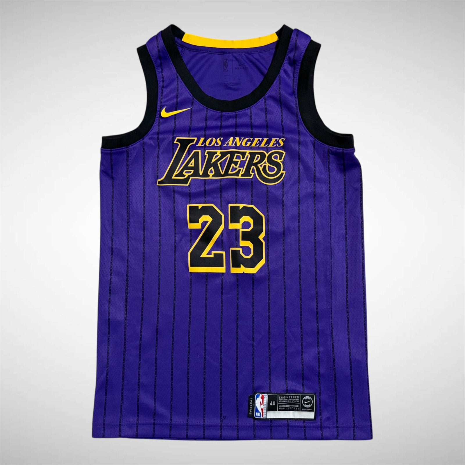 ORIGINEEL NBA Lebron James special editon Nike jersey Lakers, Ophalen of Verzenden, Zo goed als nieuw, Kleding