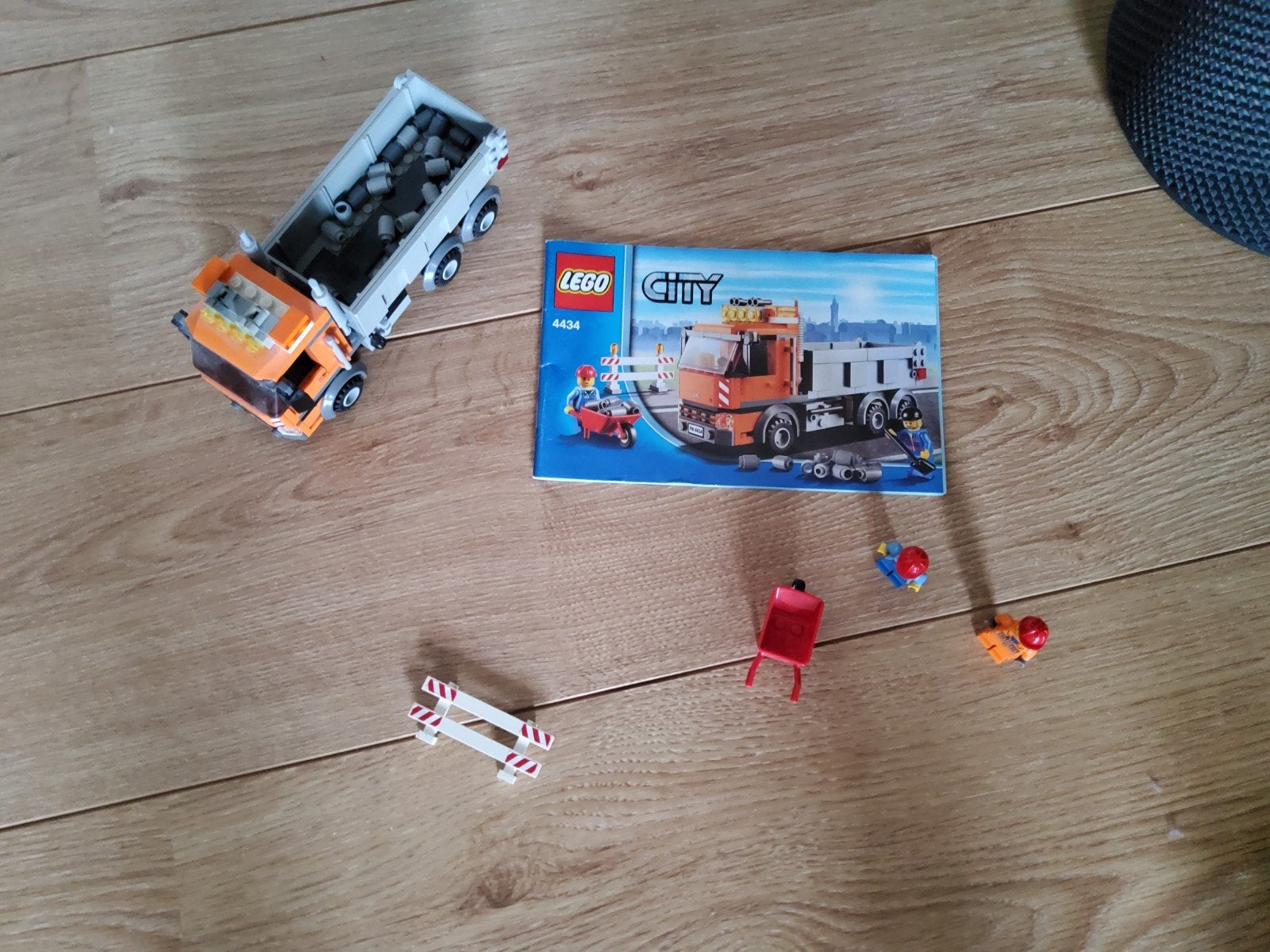 LEGO City Kiepwagen 4434 met accessoires, Ophalen, Compleet, City, Lego