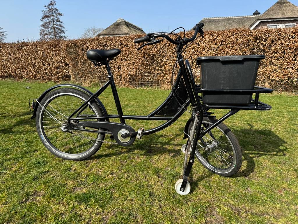 Stoere sportieve Hondenfiets transportfiets bakfiets, Ophalen