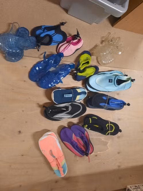 Water- strandschoentjes, Ophalen, Gebruikt, Jongen of Meisje, Zwemschoenen