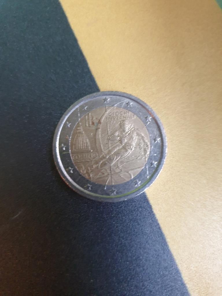 2 euro cc Italië Olympische Winterspelen Torino 2006, Postzegels en Munten, Munten | Europa | Euromunten, Ophalen of Verzenden