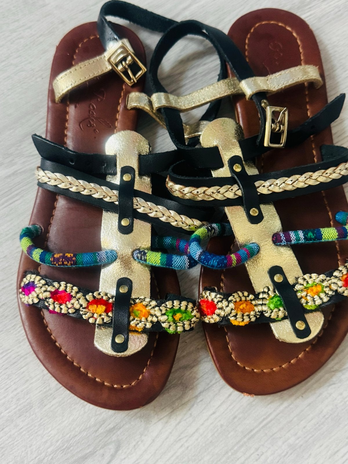 Ann Rocks Sandalen Maat 36 - Zo goed als nieuw, Ophalen of Verzenden, Zo goed als nieuw, Overige kleuren, Sandalen of Muiltjes