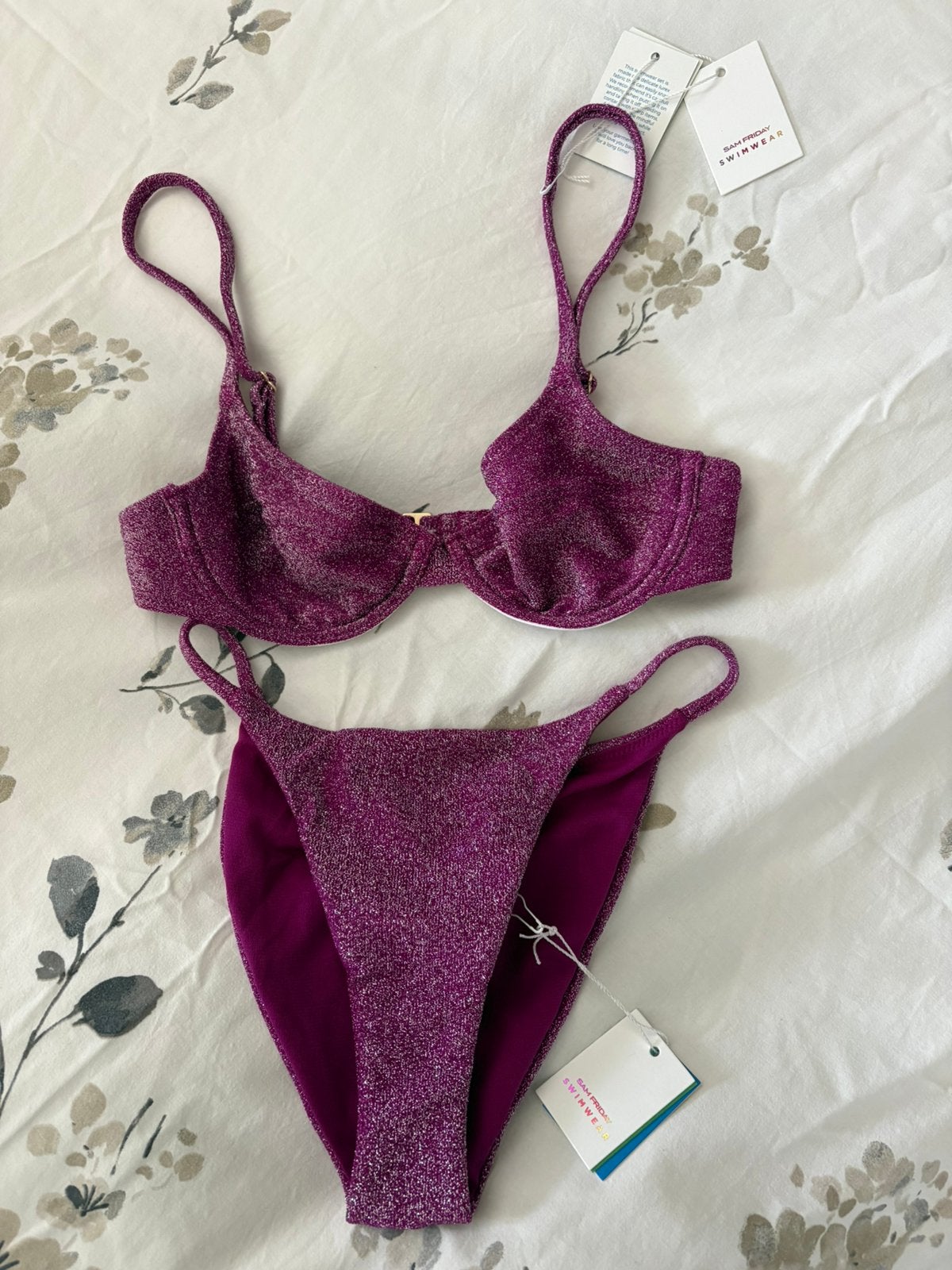Sam Friday bikini met prijskaartjes, Ophalen of Verzenden, Nieuw, Paars, Bikini