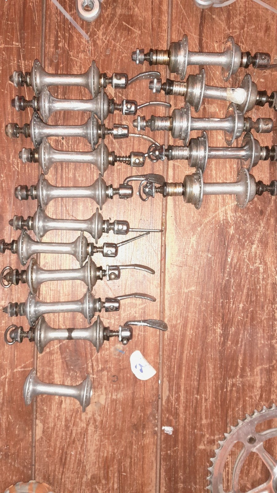 campagnolo nuovo gran sport naven boornaaf achternaaf hub, Gebruikt, Ophalen of Verzenden, Racefiets, Campagnolo