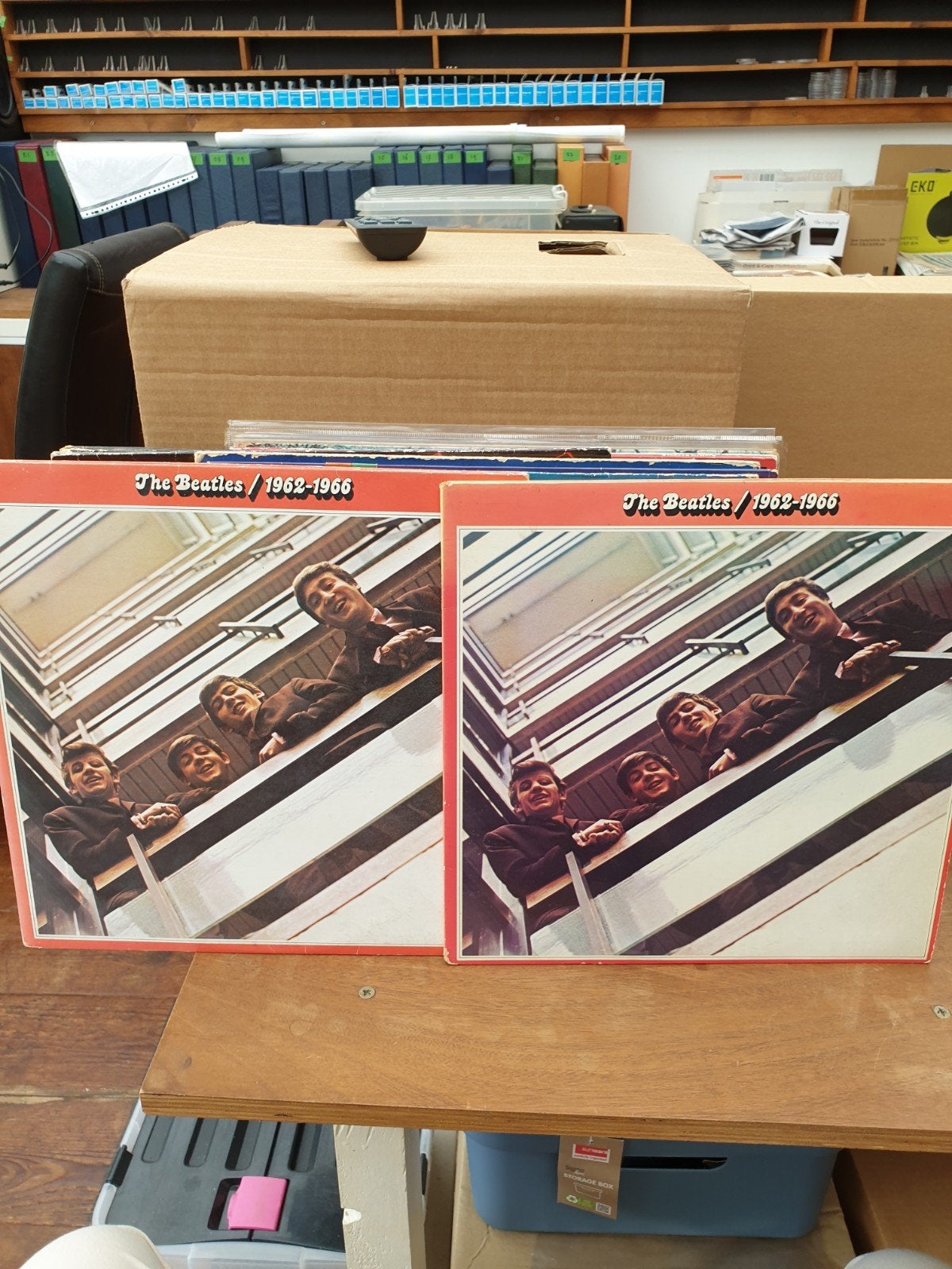 the Beatles- 1962-1966, 2 lp, 2 aanwezig (1), Ophalen of Verzenden, Gebruikt, 12 inch, Dubbel-LP