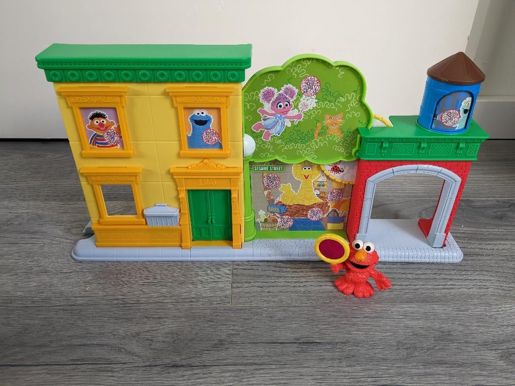 sesamstraat huis - zoek de letters, Ophalen of Verzenden, Gebruikt, Taal en Lezen
