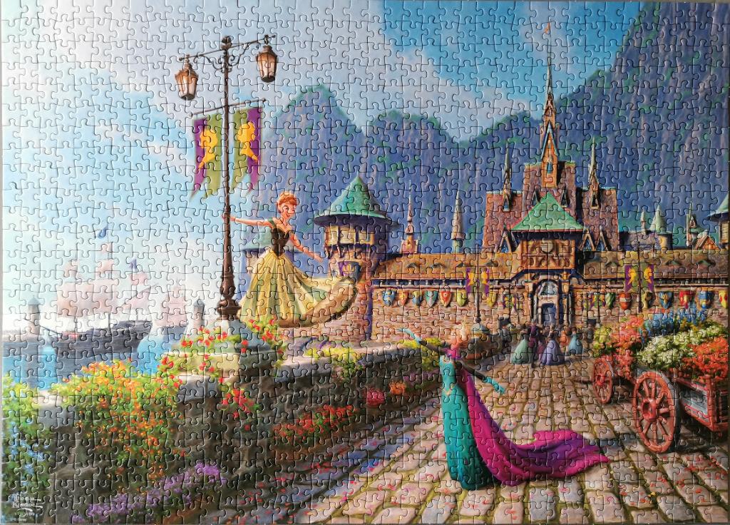 Schmidt Puzzle – Disney Dreams Collection – Thomas Kinkade, Hobby en Vrije tijd, Denksport en Puzzels, Zo goed als nieuw, Legpuzzel