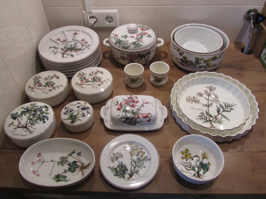 Botanica Villeroy en Boch serviesdelen, Huis en Inrichting, Keuken | Servies, Overige typen, Ophalen of Verzenden, Zo goed als nieuw
