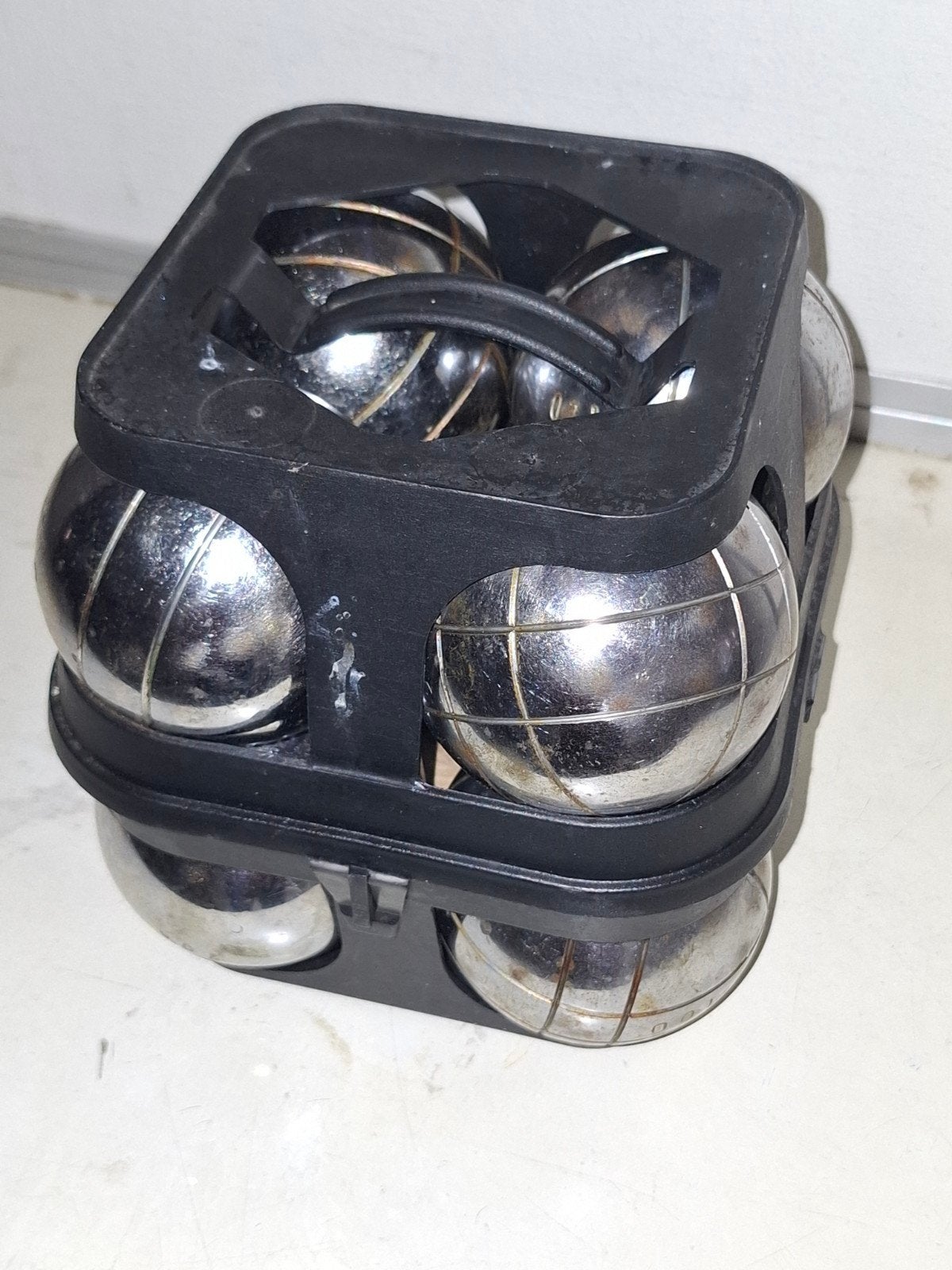 Petanque set met 8 boules en butje jeu des boules, Ophalen of Verzenden
