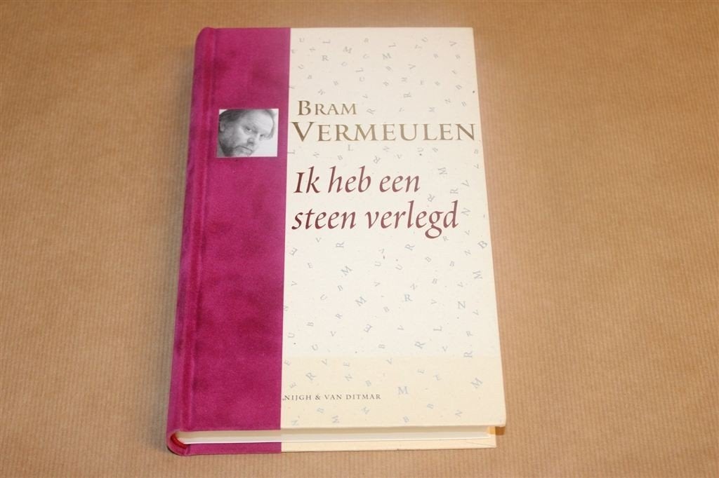 Ik Heb een Steen Verlegd — Bram Vermeulen Liedteksten met CD, Ophalen of Verzenden, Gelezen, Artiest