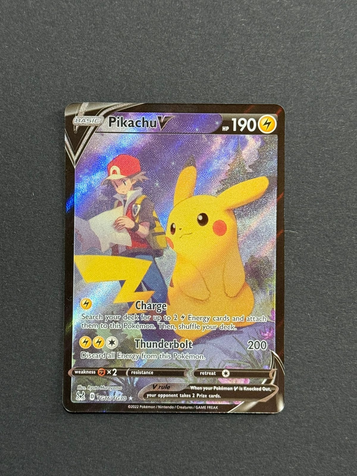 Leuke pikachu V Pokémon kaart, Ophalen of Verzenden, Zo goed als nieuw