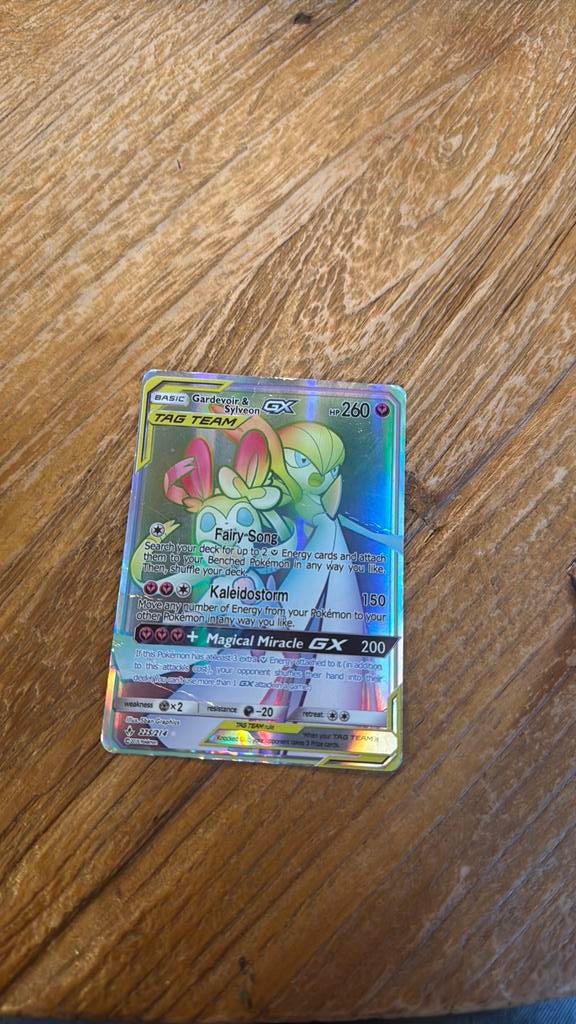 Alternate art gardevoir sylveon Gx pokemon kaart, Ophalen of Verzenden, Nieuw