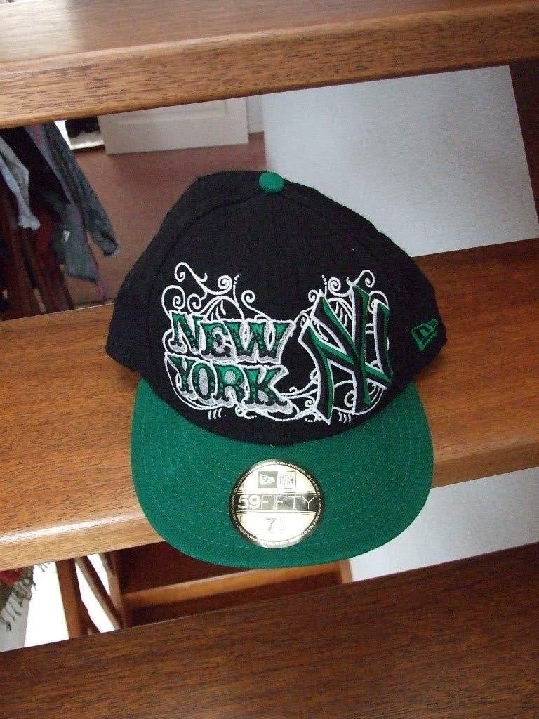 Basballpet New York zgan zwart groen wit 59Fifty 7, Kleding | Heren, Hoeden en Petten, 59Fifty, Ophalen of Verzenden, Pet, 57 cm (M, 7⅛ inch) of minder