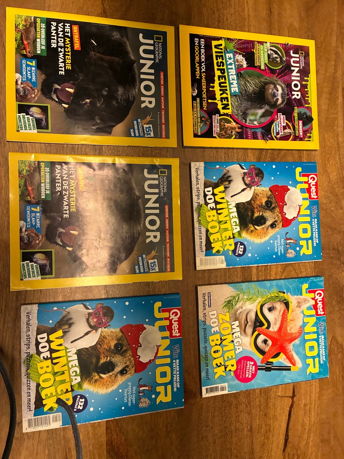 Grote collectie National Geographic Junior & Quest Junior, Boeken, Ophalen, Gelezen, Wetenschap en Natuur