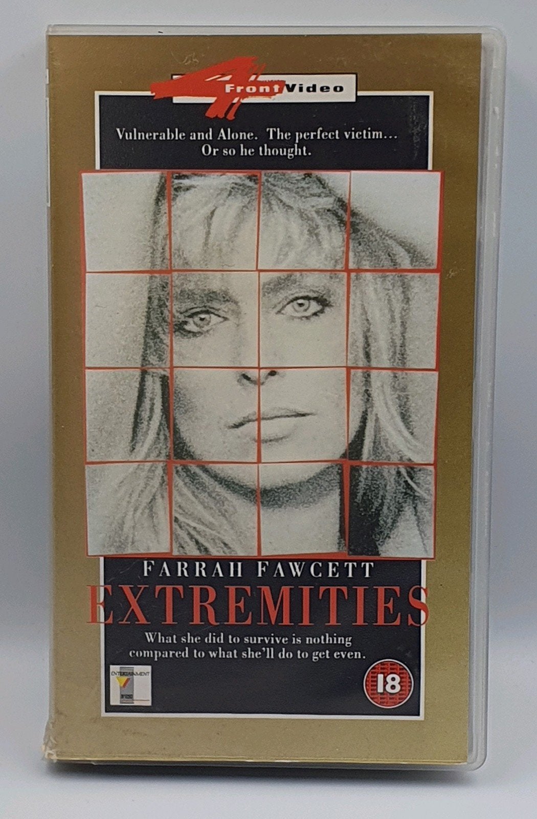 Te koop: Extremities VHS - Farrah Fawcett Thriller, Vanaf 18 jaar, Ophalen of Verzenden, Thrillers en Misdaad, VHS
