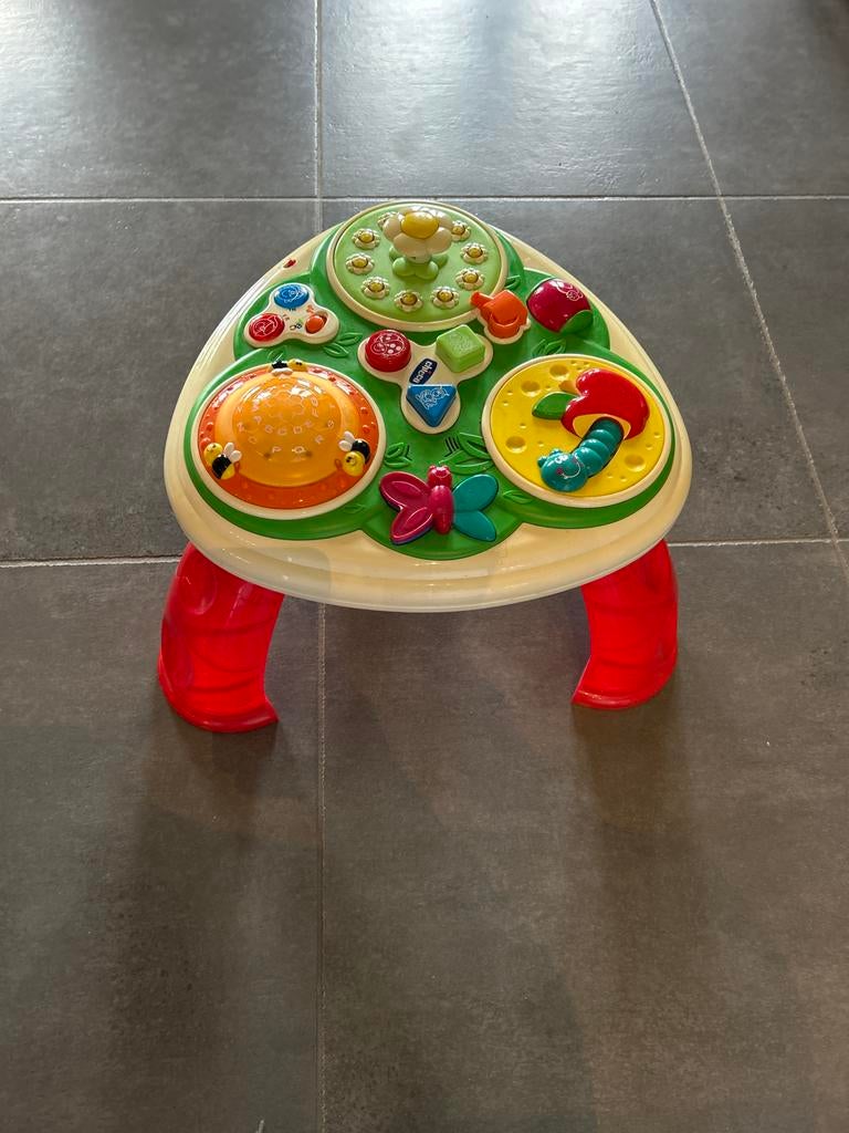 Chicco Tuin Activiteiten Tafel, Ophalen, Gebruikt, Overige typen, Met geluid