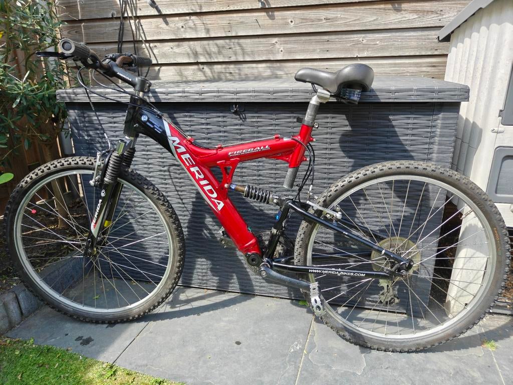 Merida Fireball Full Suspension MTB 26inch, 21 versnellingen, Fietsen en Brommers, Fietsen | Mountainbikes en ATB, Fully, Ophalen