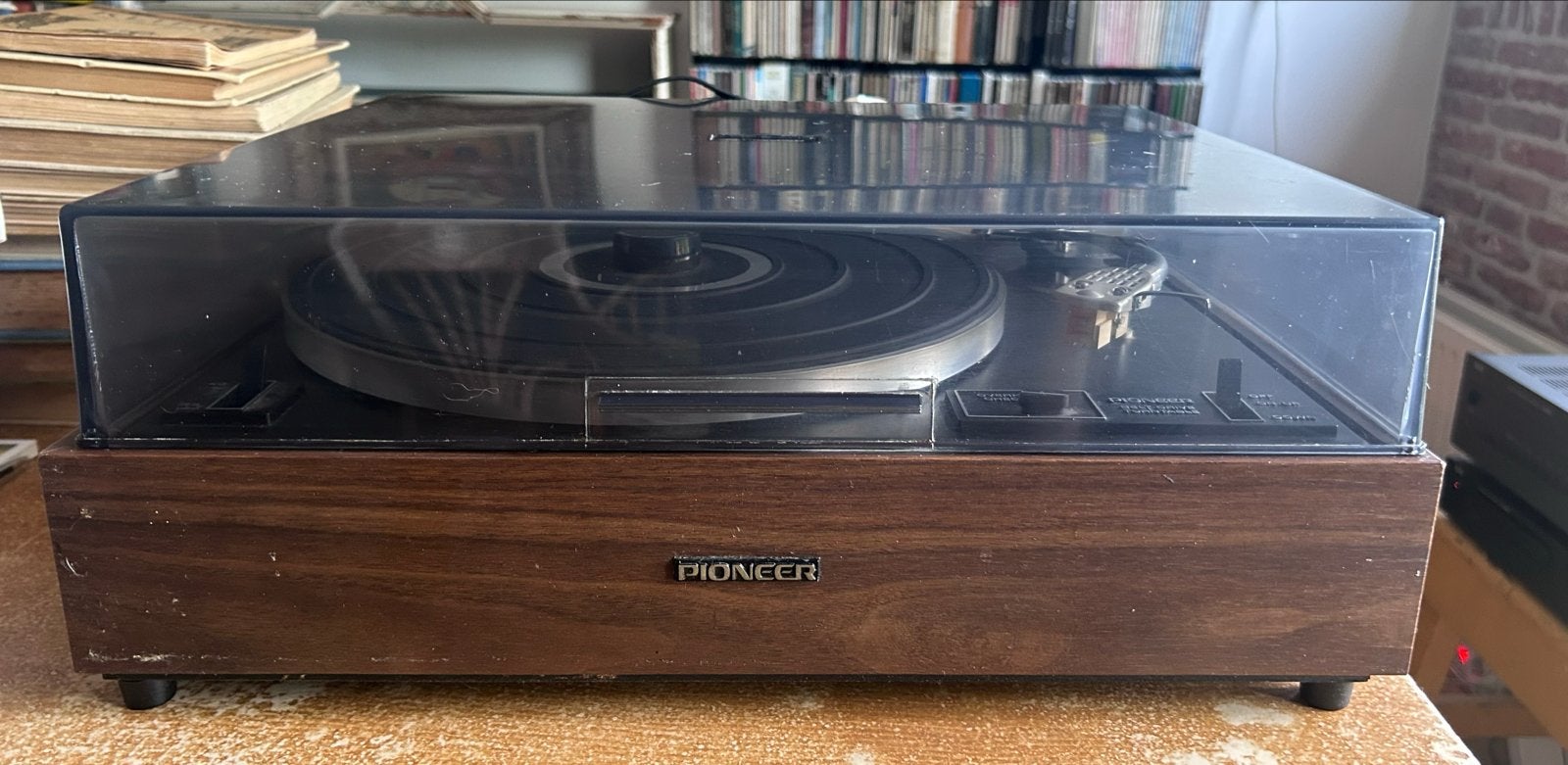 Vintage Hifi Pioneer PL-12D Platenspeler, Ophalen, Gebruikt, Platenspeler, Pioneer