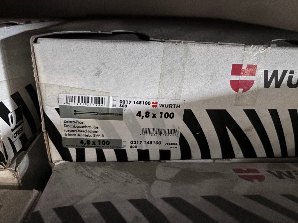 Dakplaatschroeven SCHERPE PRIJS ( T.E.A.B) PARTIJ UITLOPEND, Ophalen of Verzenden, Nieuw, 100 tot 250 mm, Schroeven