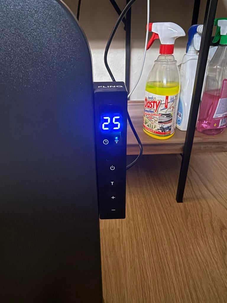 Flinq slimme infrarood kachel, Ophalen, 30 tot 80 cm, 500 tot 800 watt, Kachel