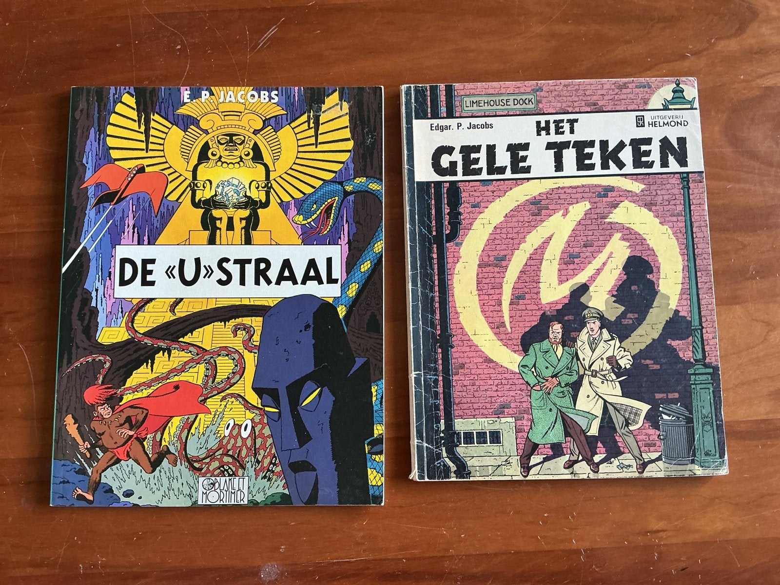 Blake en Mortimer: De "U" Straal en Het Gele Teken, Meerdere stripboeken, Ophalen of Verzenden, Gelezen