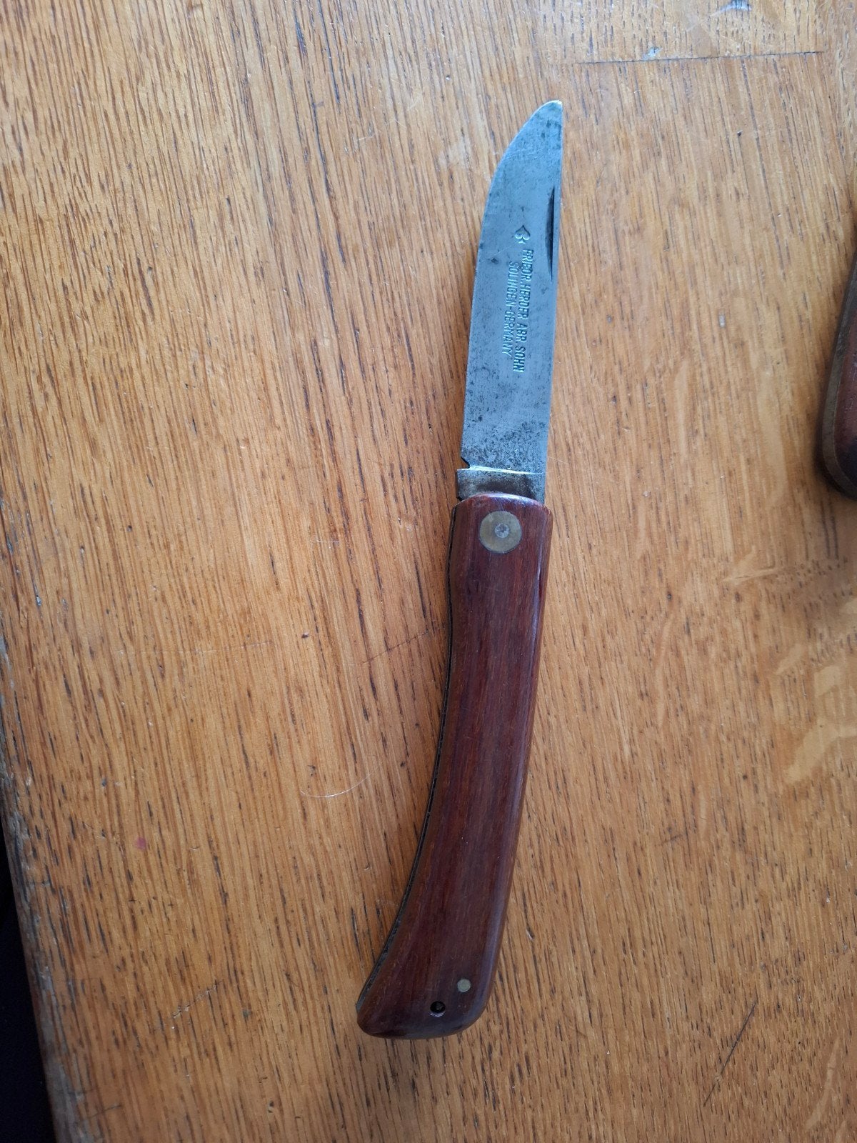 Vinted Friedrich Herder Solingen-Germany zakmes 19cm, Ophalen